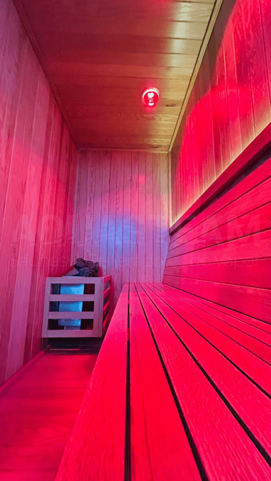 Foco Infrarrojo en Saunas